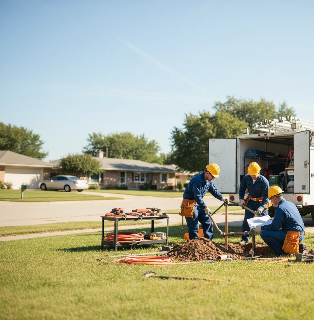 Sewer Line Repair in Wetumka, OK